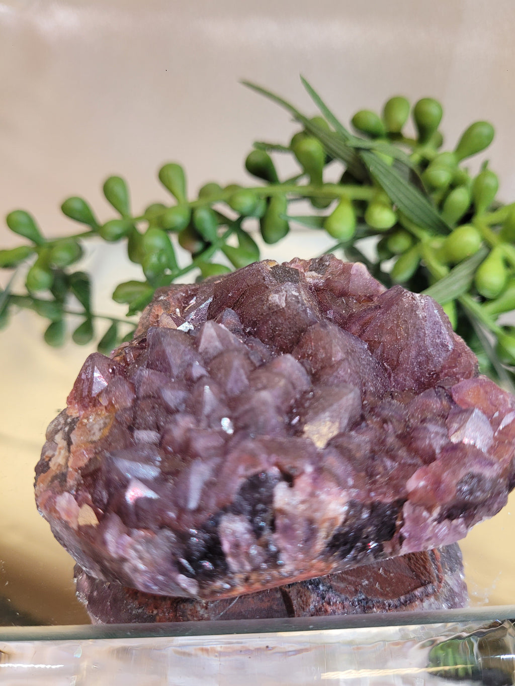 Alien Amethyst Crystal Cluster | 160g Purple Amethyst Specimen | Natural Collector Mineral | One of a Kind Display Piece