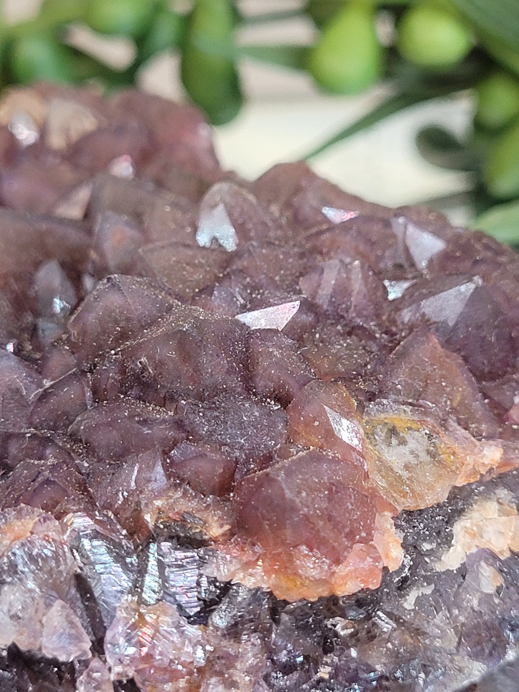 Alien Amethyst Crystal Cluster | 160g Purple Amethyst Specimen | Natural Collector Mineral | One of a Kind Display Piece