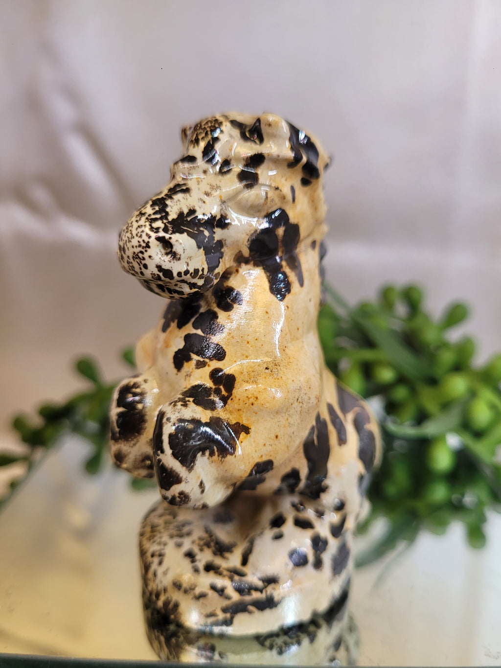 Picture Jasper Rearing Horse Carving | Natural Crystal Horse | 78.1mm Tall | One-of-a-Kind