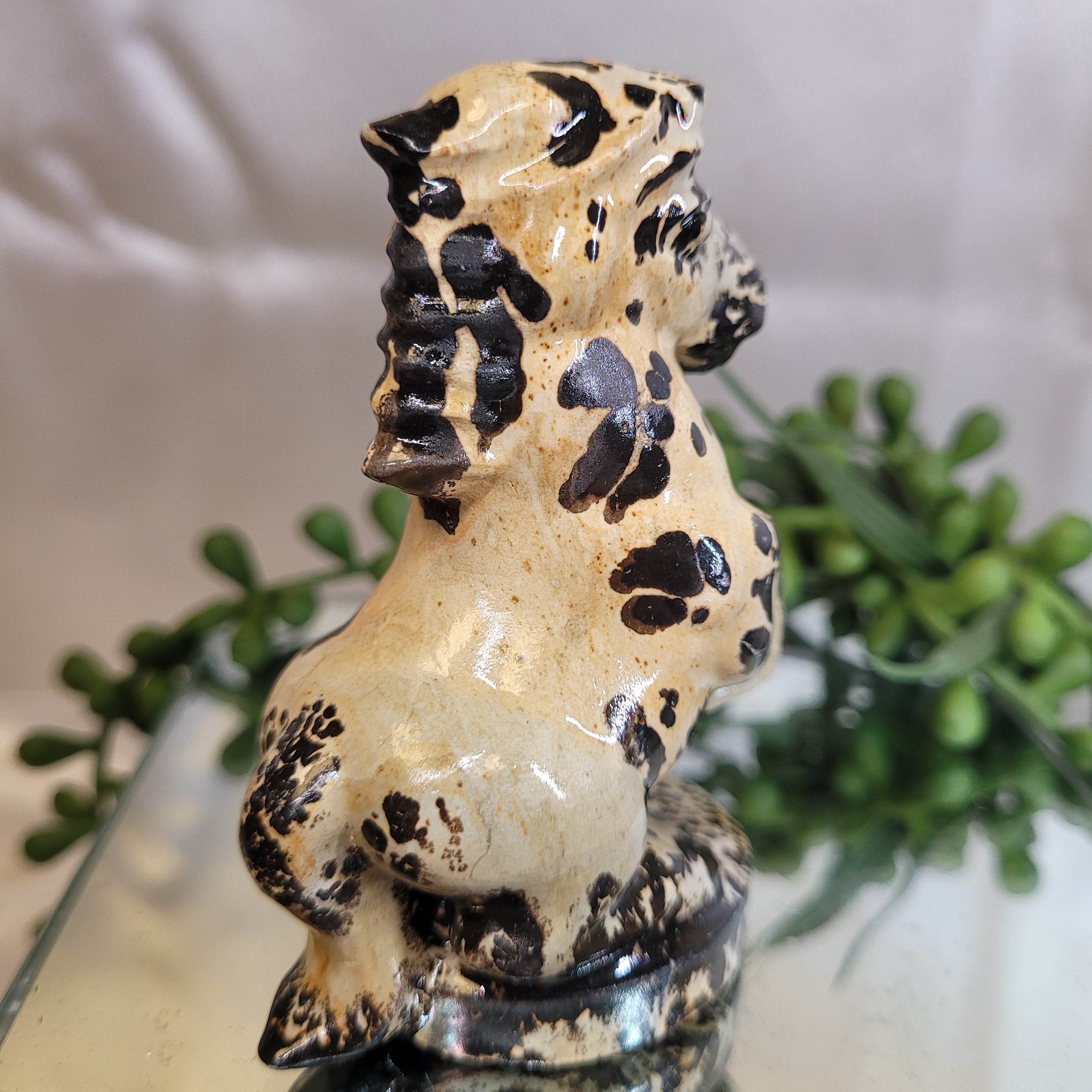 Picture Jasper Rearing Horse Carving | Natural Crystal Horse | 78.1mm Tall | One-of-a-Kind