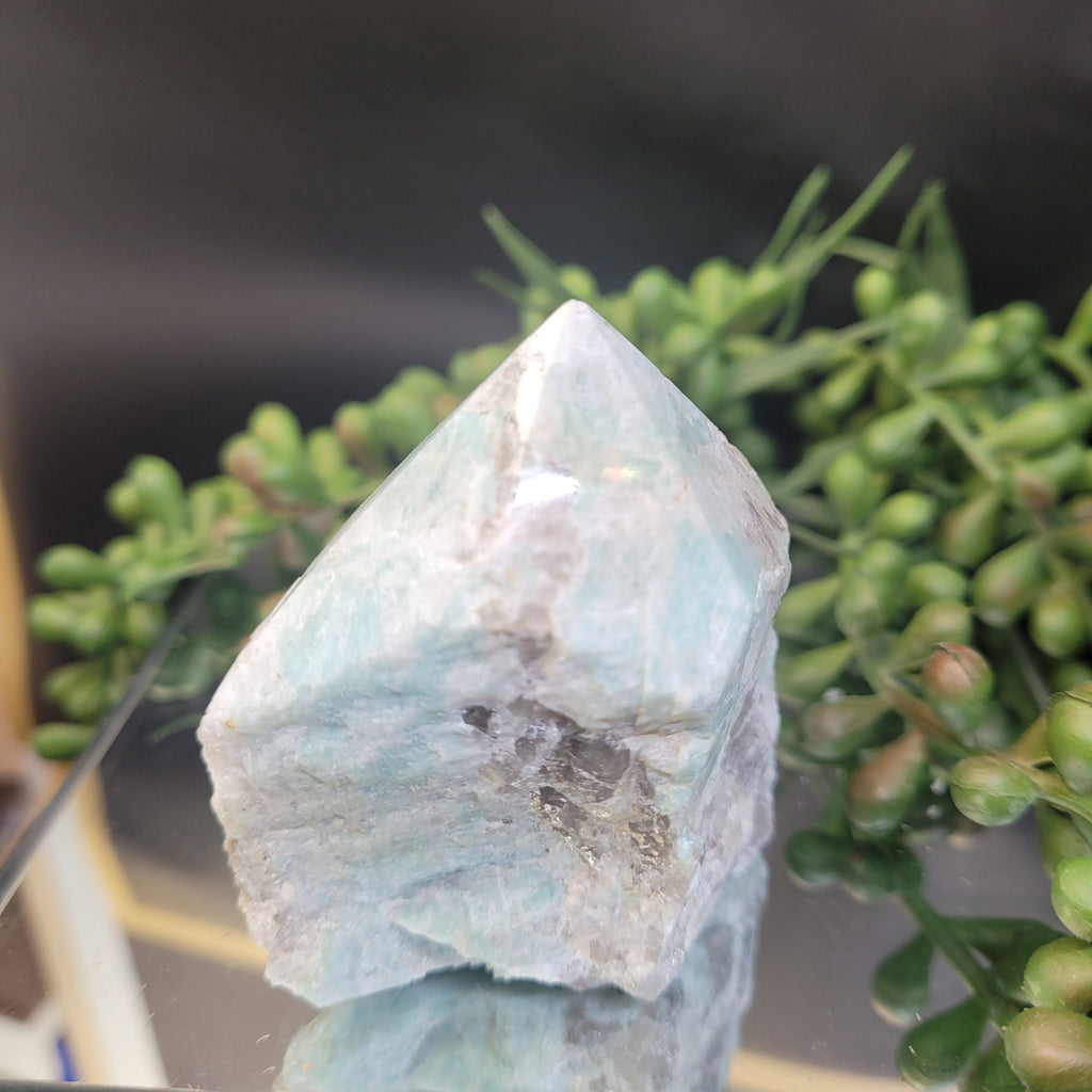 Amazonite Natural Base Tower