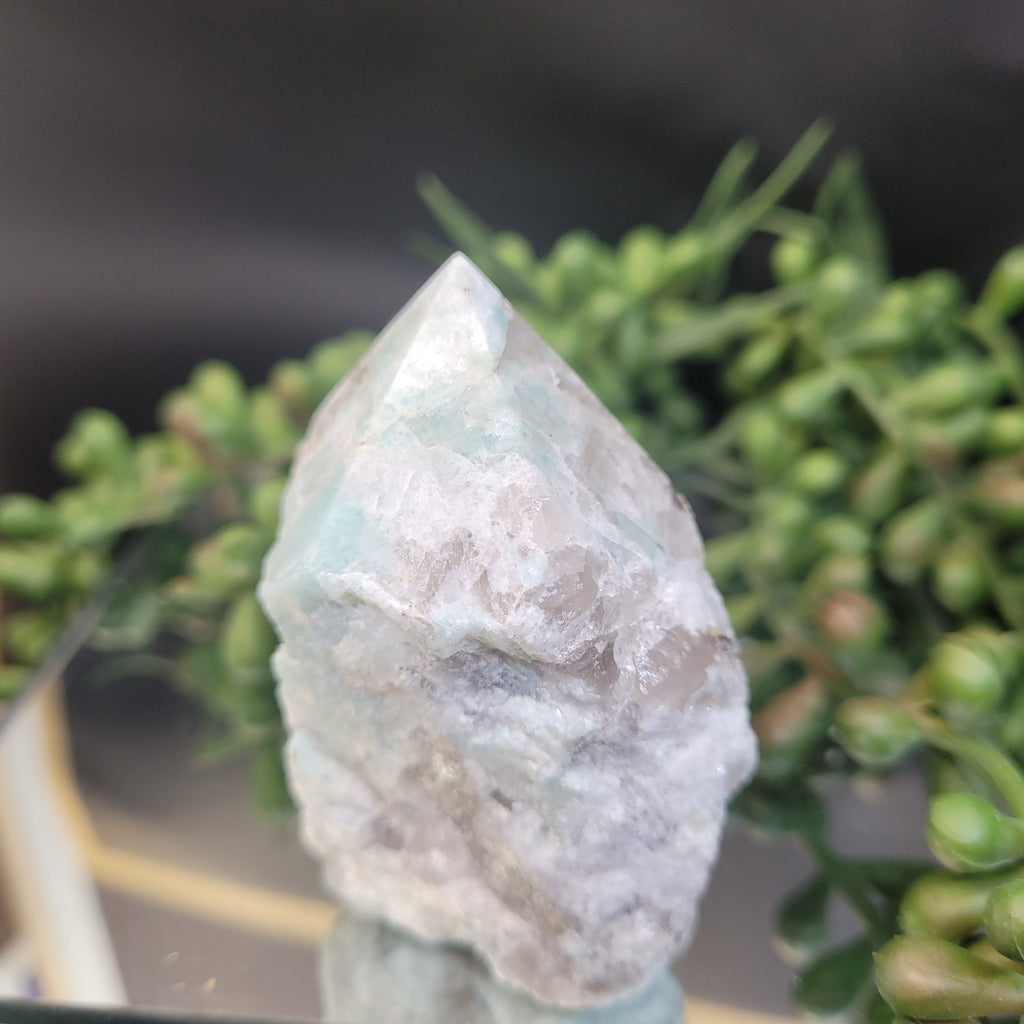 Amazonite Natural Base Tower