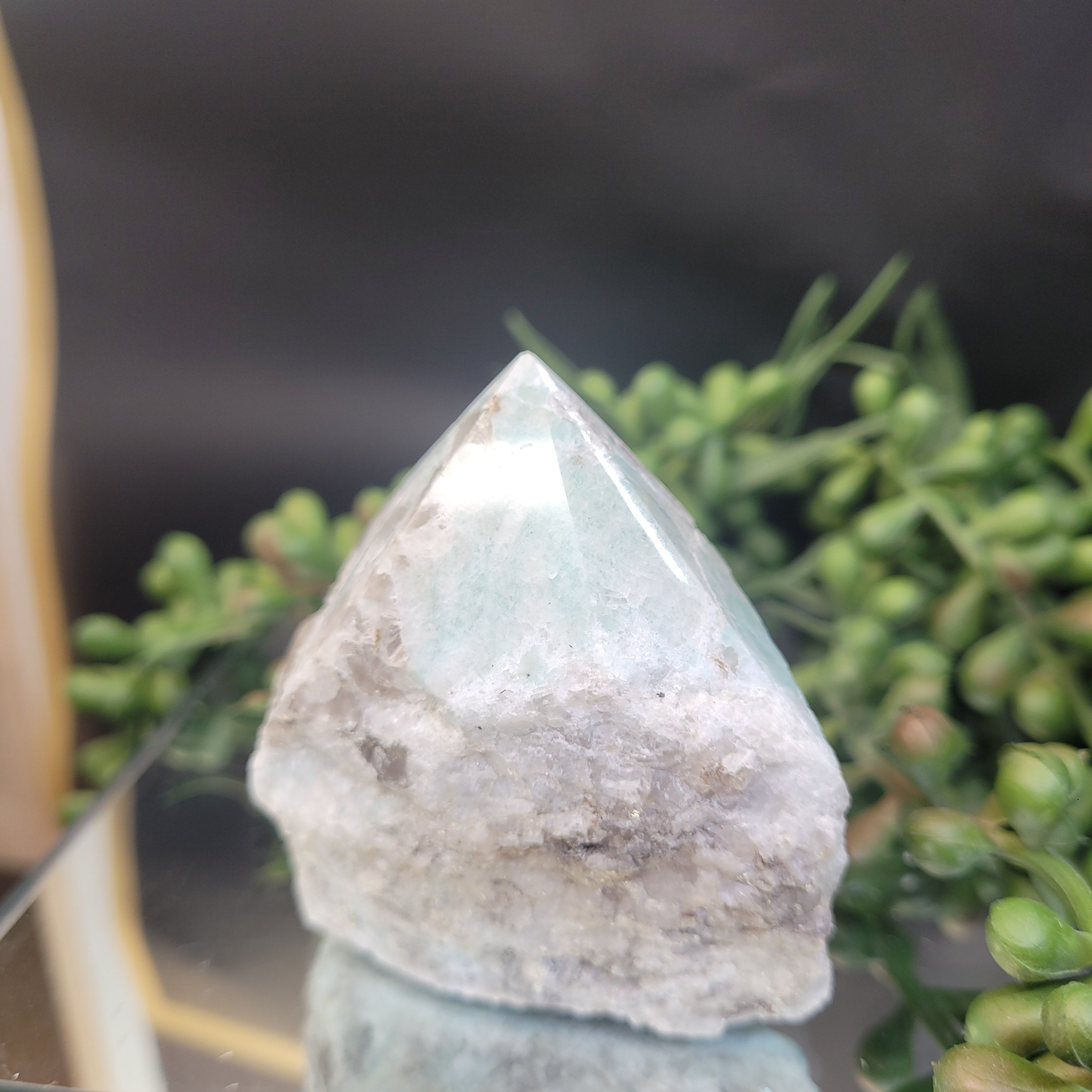 Amazonite Natural Base Tower