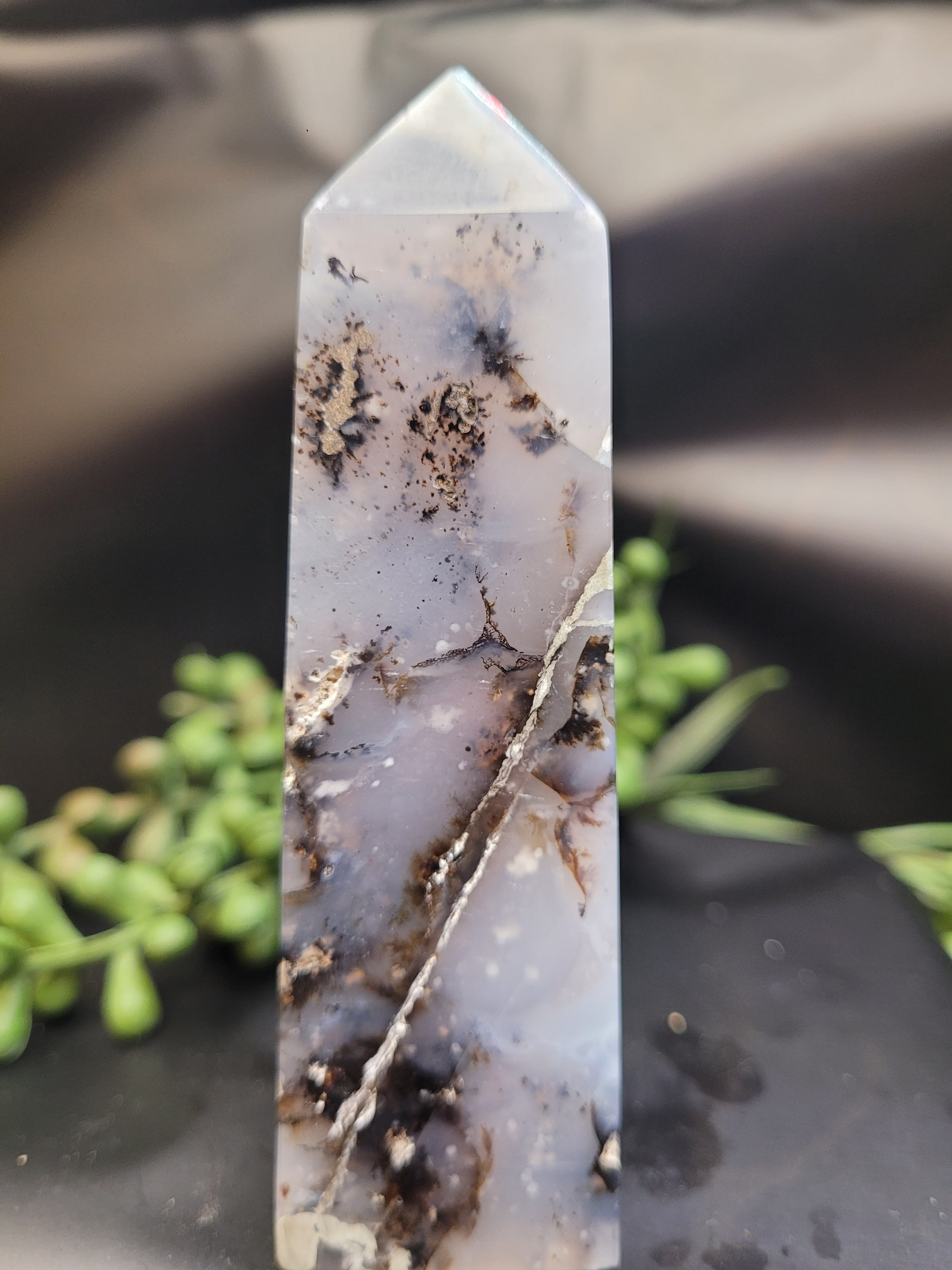 Dendritic Agate Tower