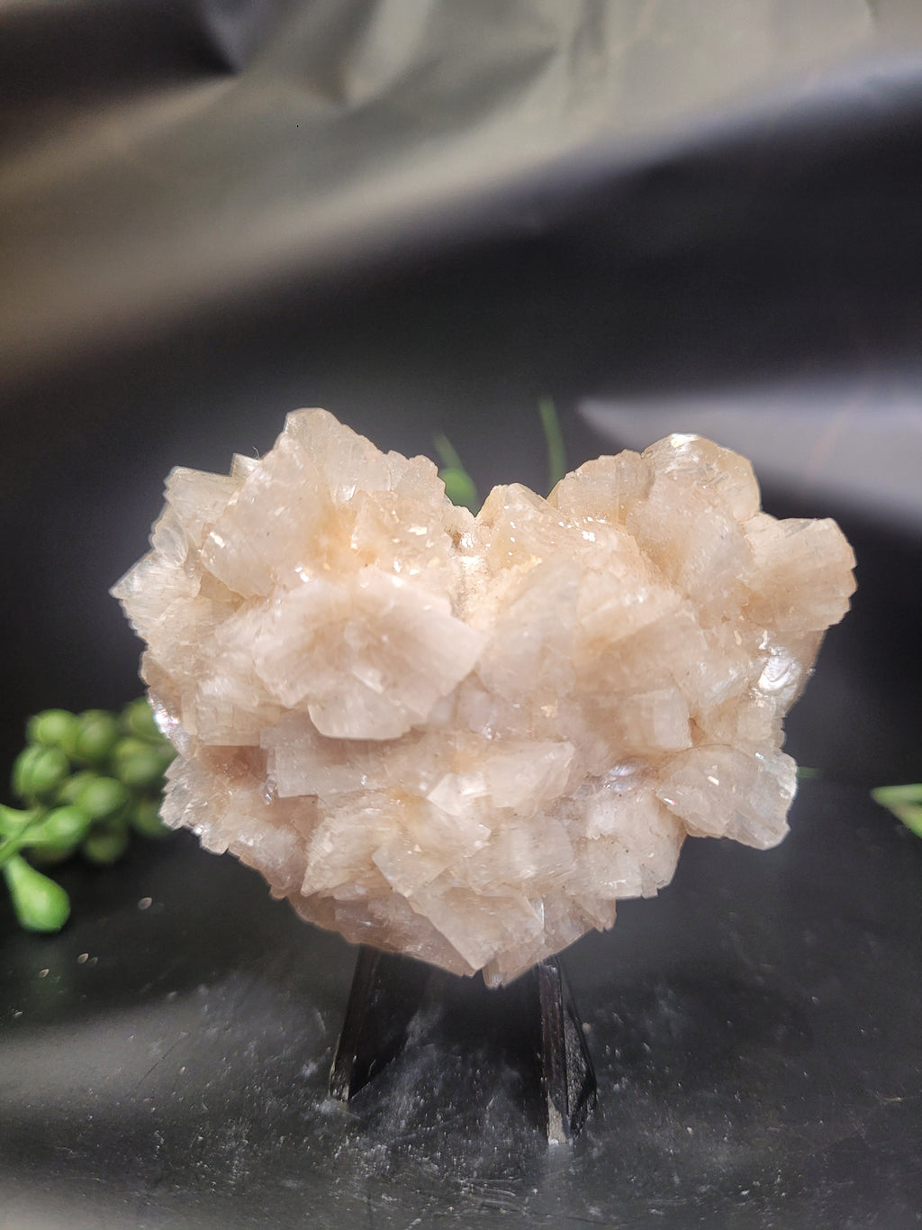 Peach Stilbite Crystal Cluster