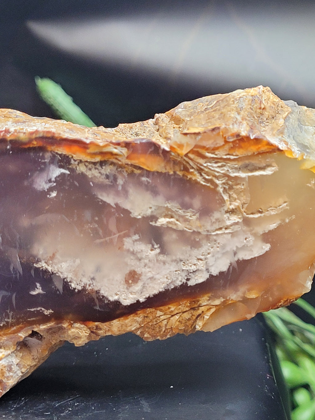 Purple Chalcedony Display Slab