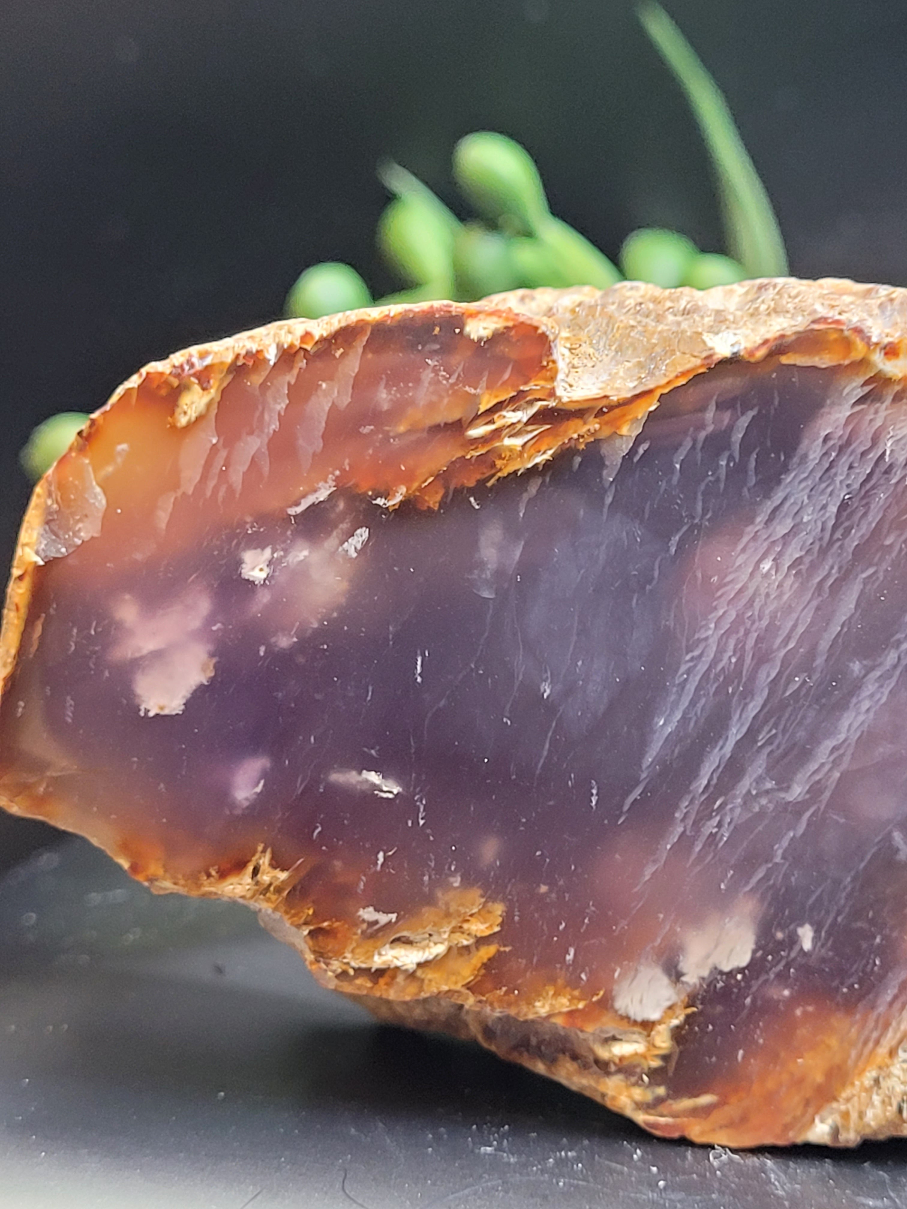 Purple Chalcedony Display Slab