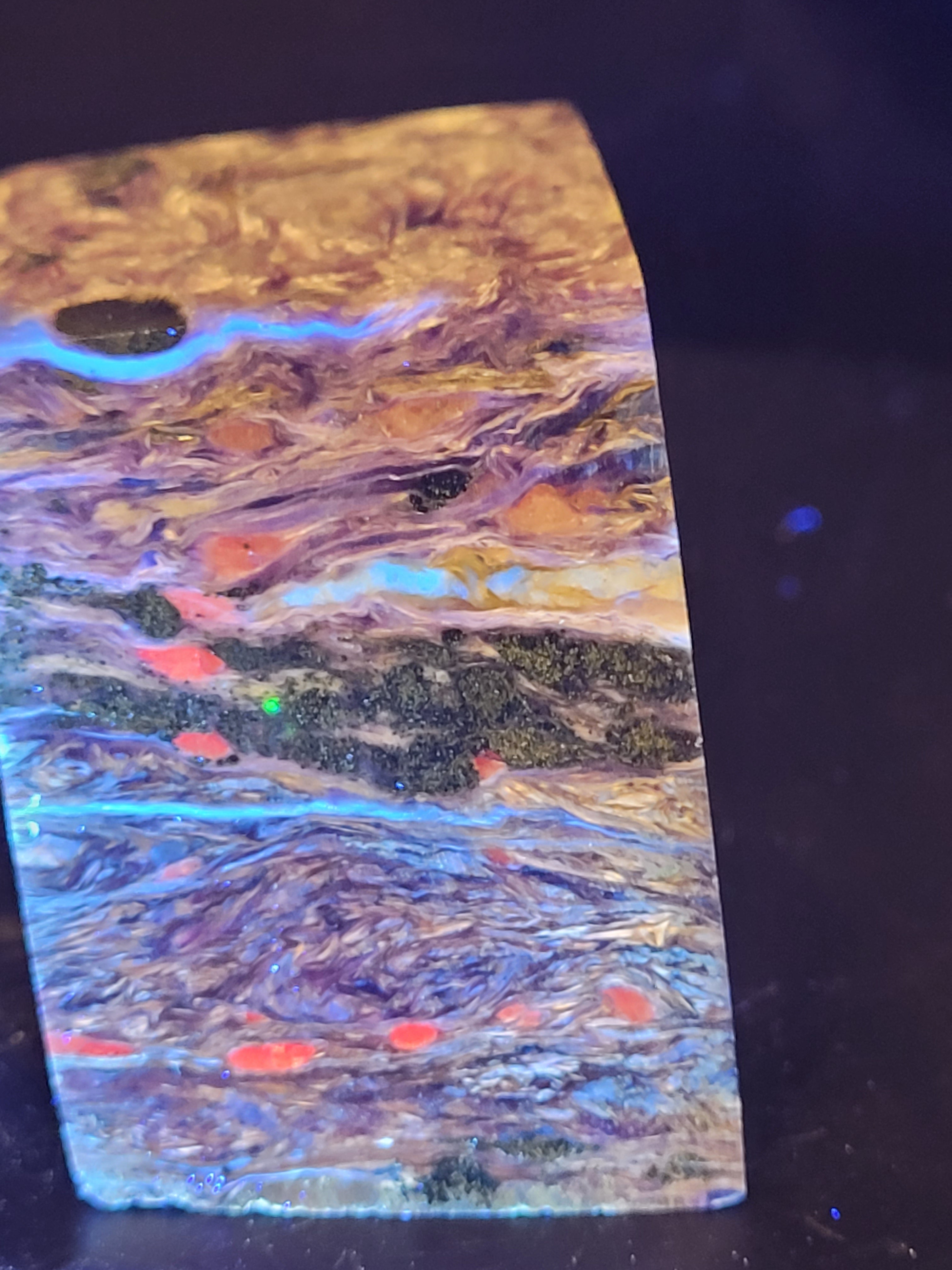 Charoite Freeform | UV Reactive