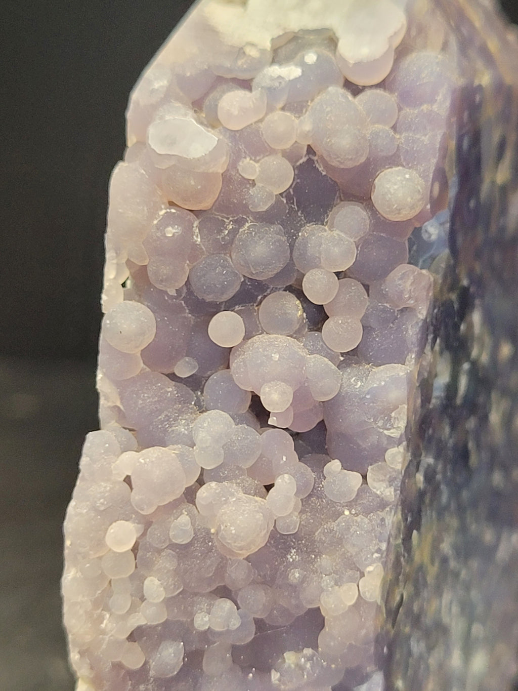 Grape Agate Tower | Botryoidal Purple Chalcedony Crystal