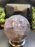 Lavender Fluorite Sphere with Natural Rainbows