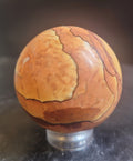 Picture Sandstone Sphere | Desert Landscape Stone Crystal Sphere