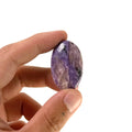 Charoite Mini Palm Stone | Polished Purple Charoite Pocket Crystal
