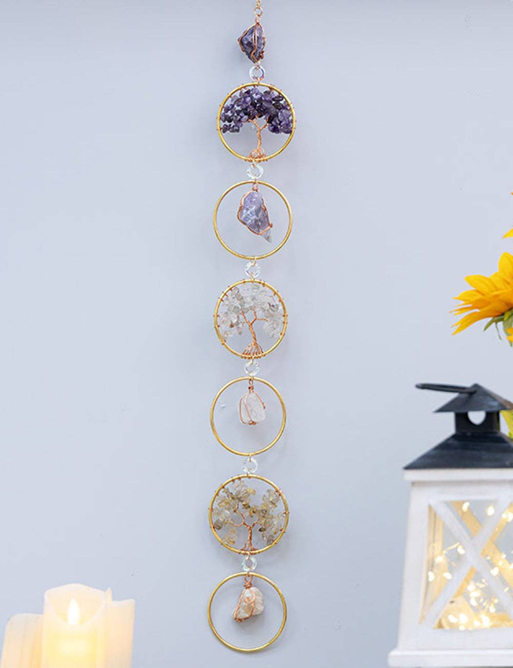 Crystal Tree Life Hanging Suncatcher