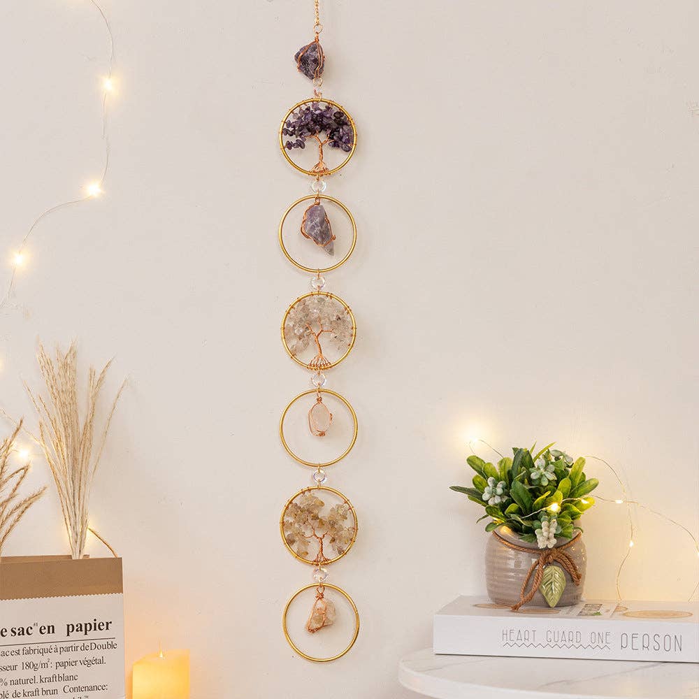 Crystal Tree Life Hanging Suncatcher
