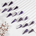 Amethyst Pendulum | Faceted Gemstone Dowsing Pendulum