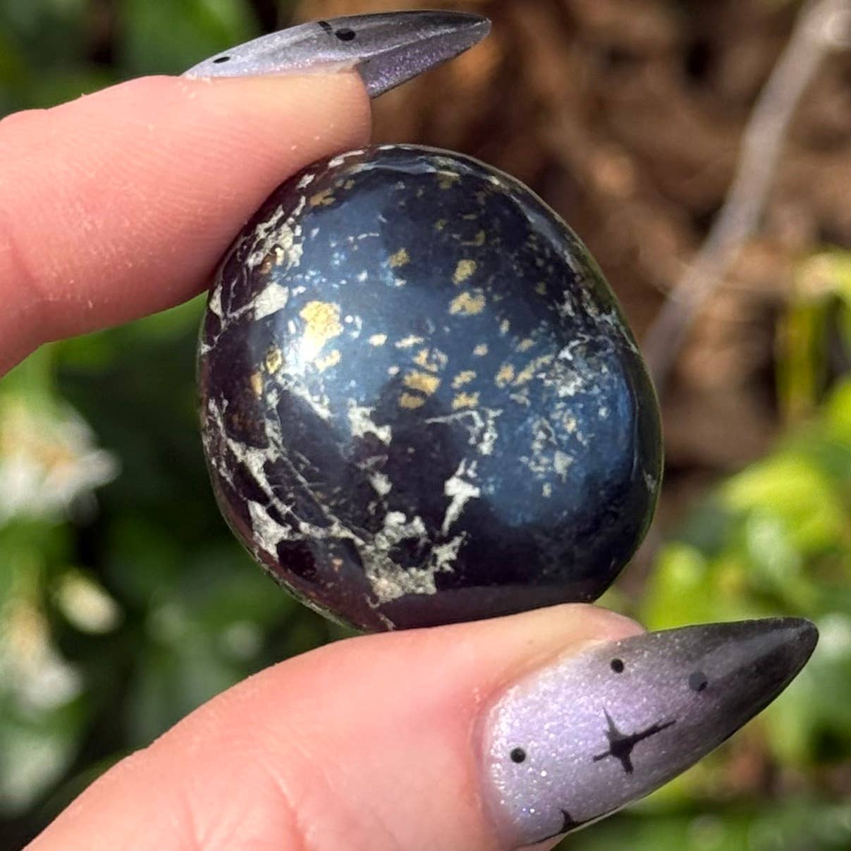 Covellite Tumble Stone