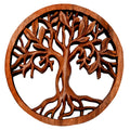 Hand-Carved Wooden Tree of Life Sculpture
