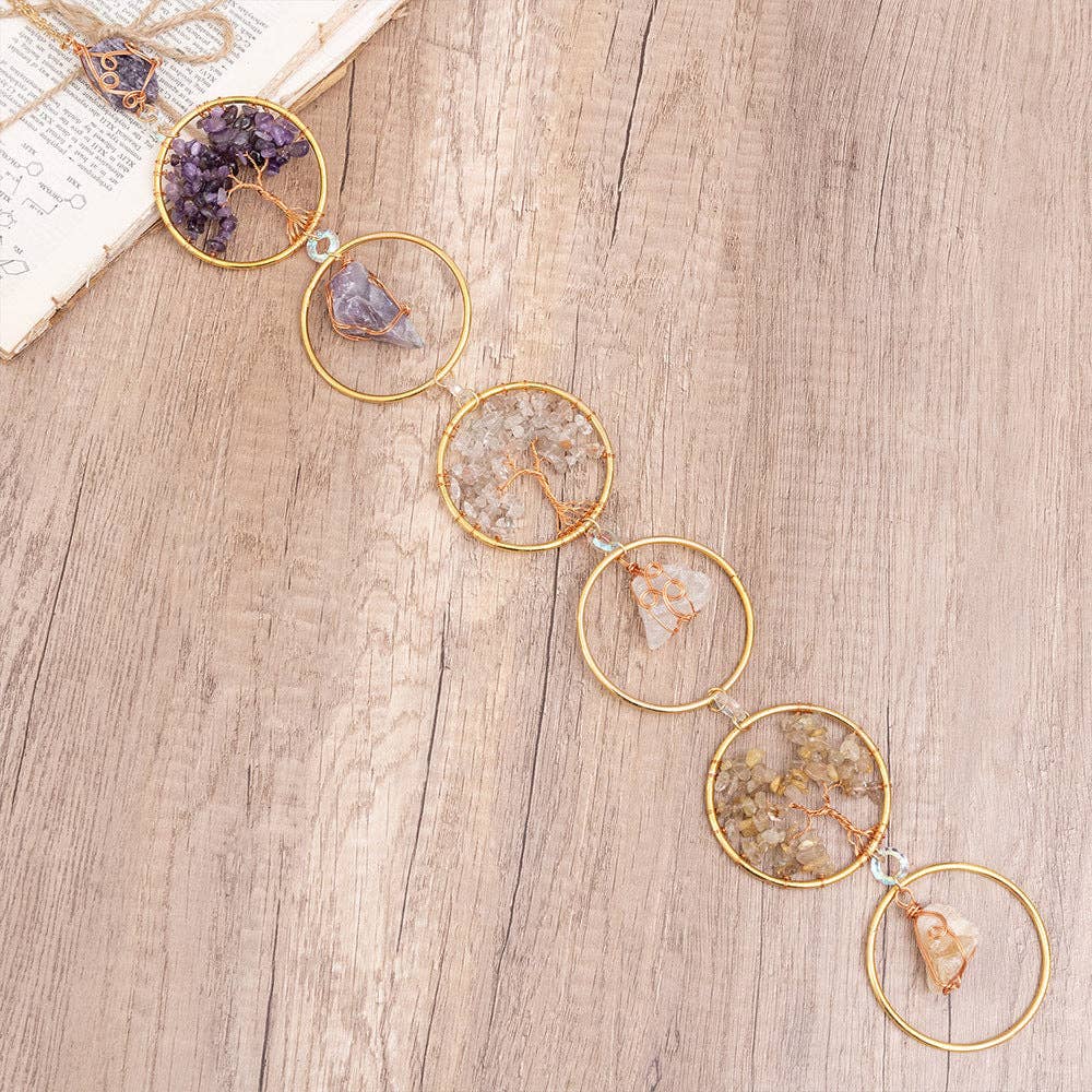 Crystal Tree Life Hanging Suncatcher