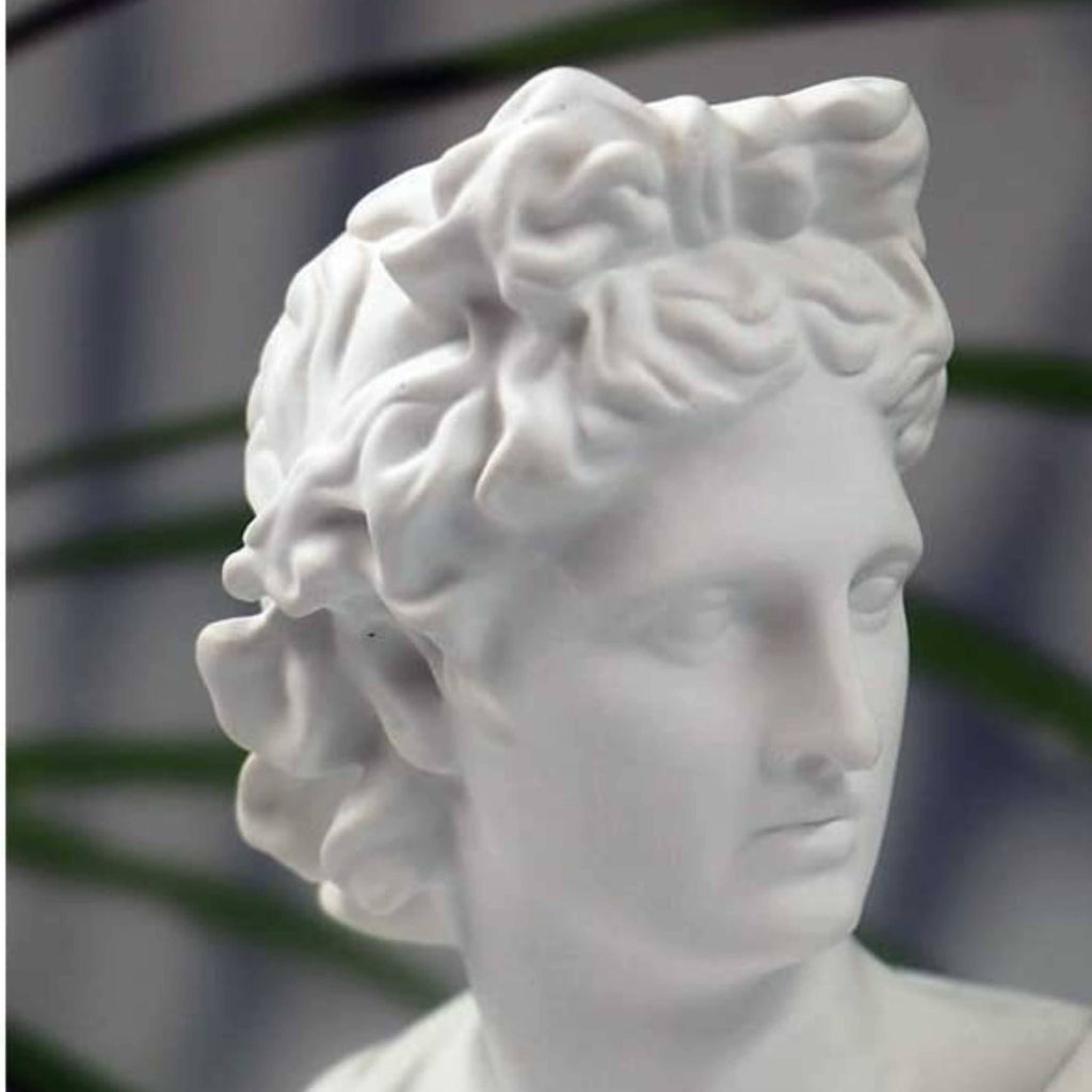 Apollo Miniature Greek Bust 1/12 Size Home Office Decor Gift