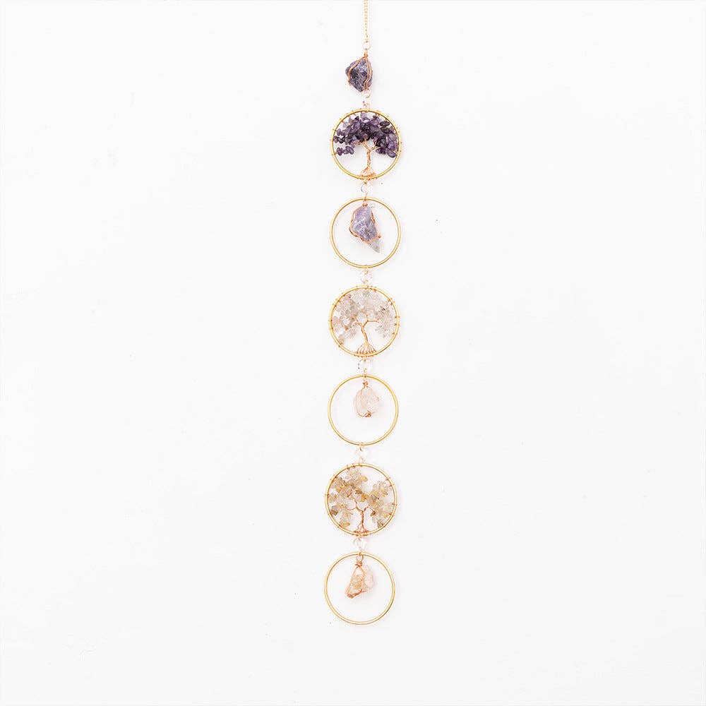 Crystal Tree Life Hanging Suncatcher