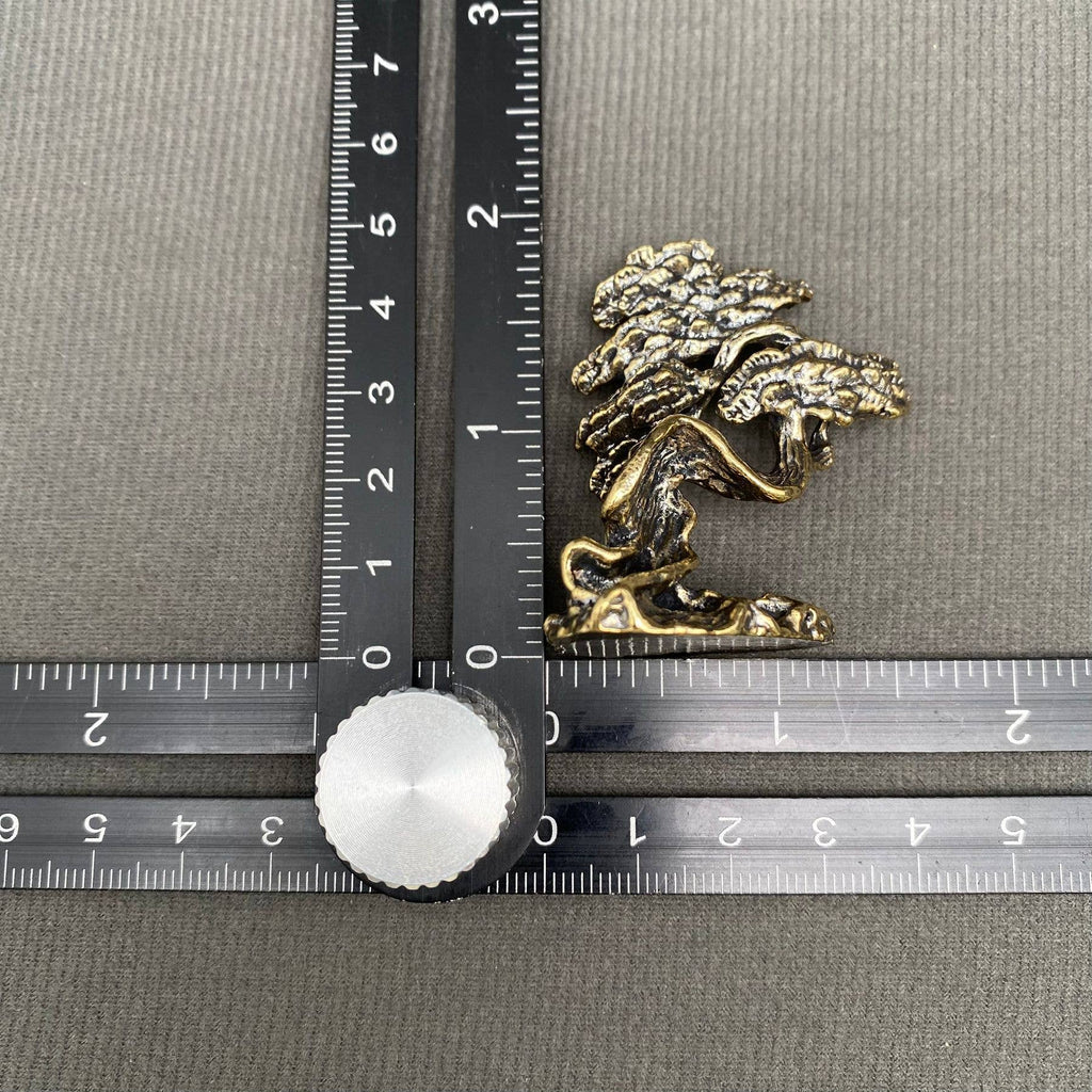Solid Brass Bonsai Tree Figurine