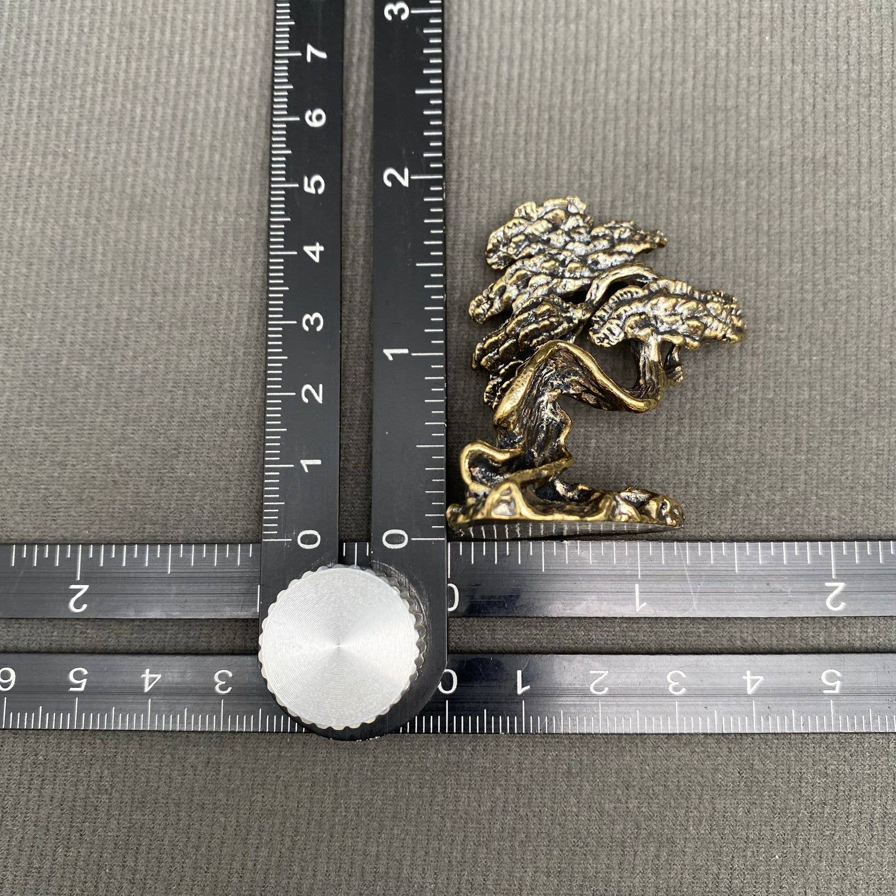 Solid Brass Bonsai Tree Figurine