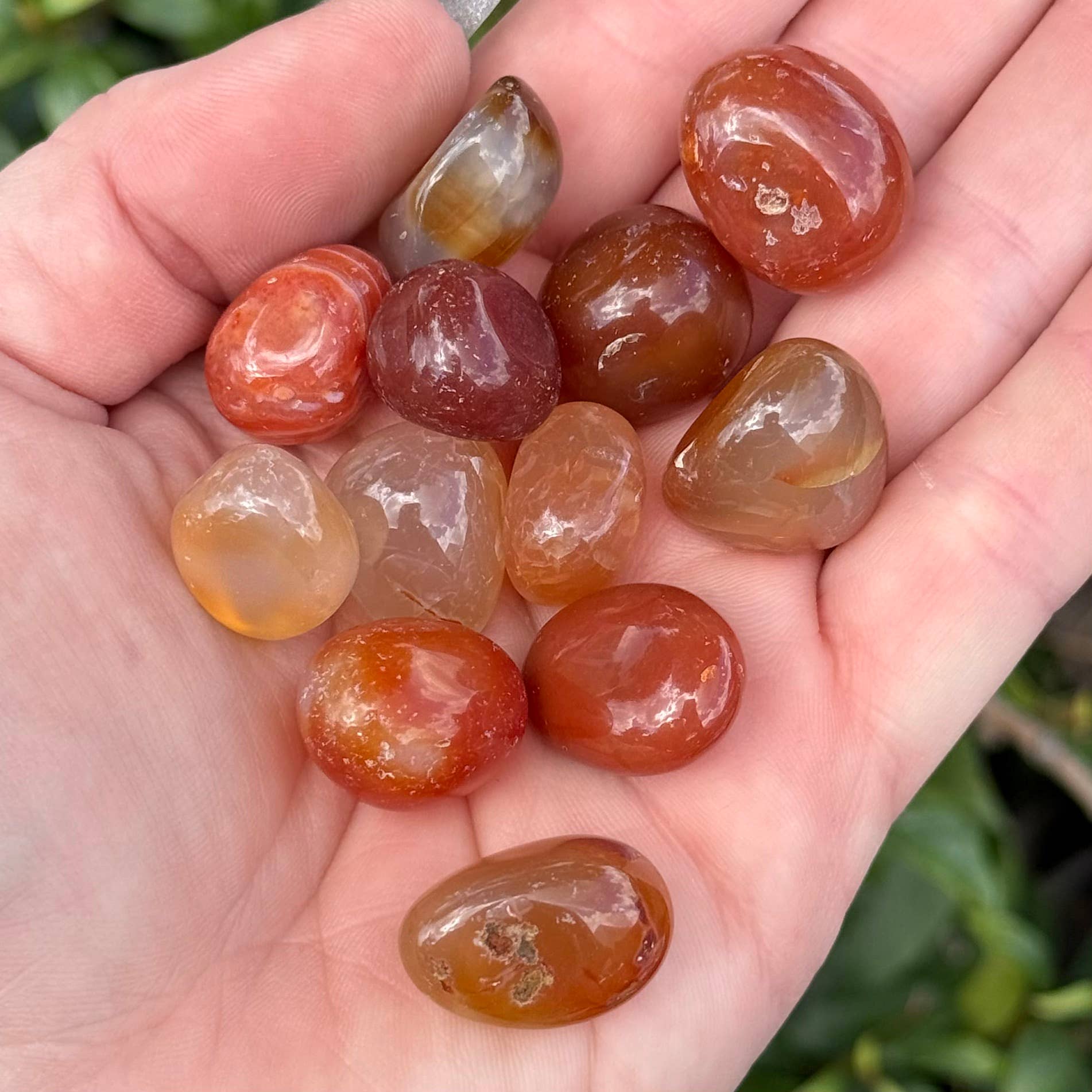 Carnelian Small Tumble Stone