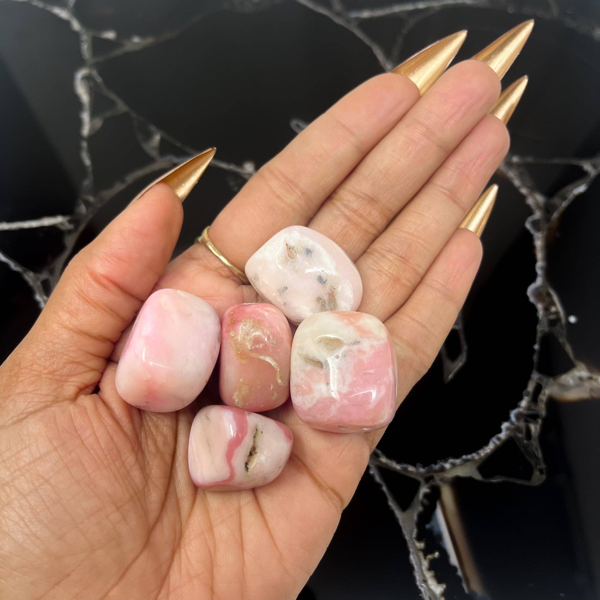 Pink Opal Tumble Stone