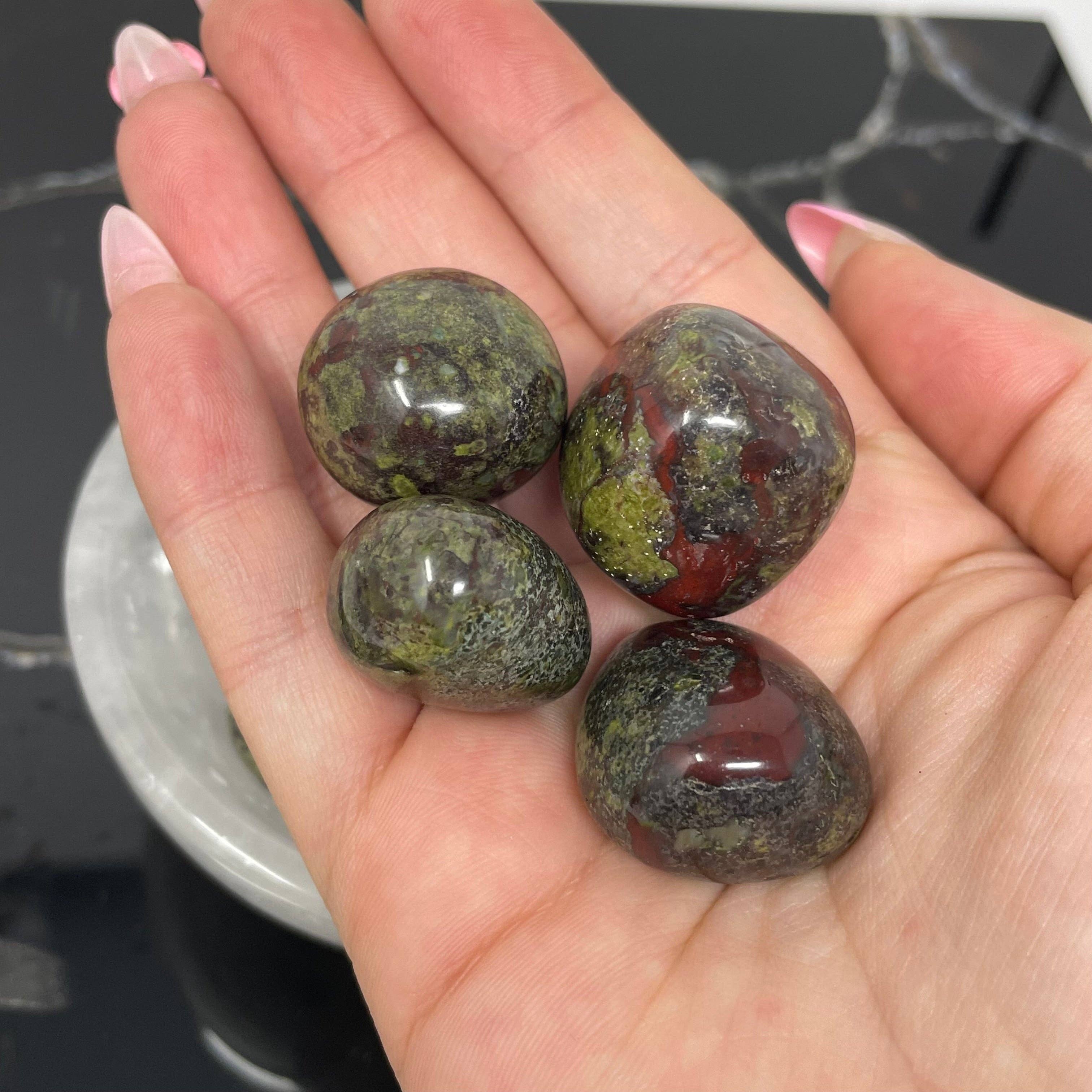 Bloodstone Tumble Stone