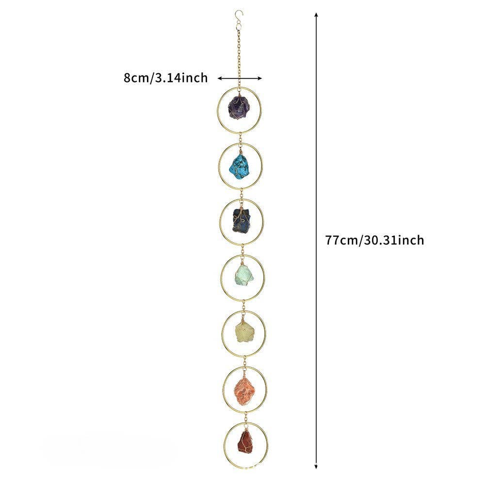 Colorful Stone Chain Splicing Home Hangings