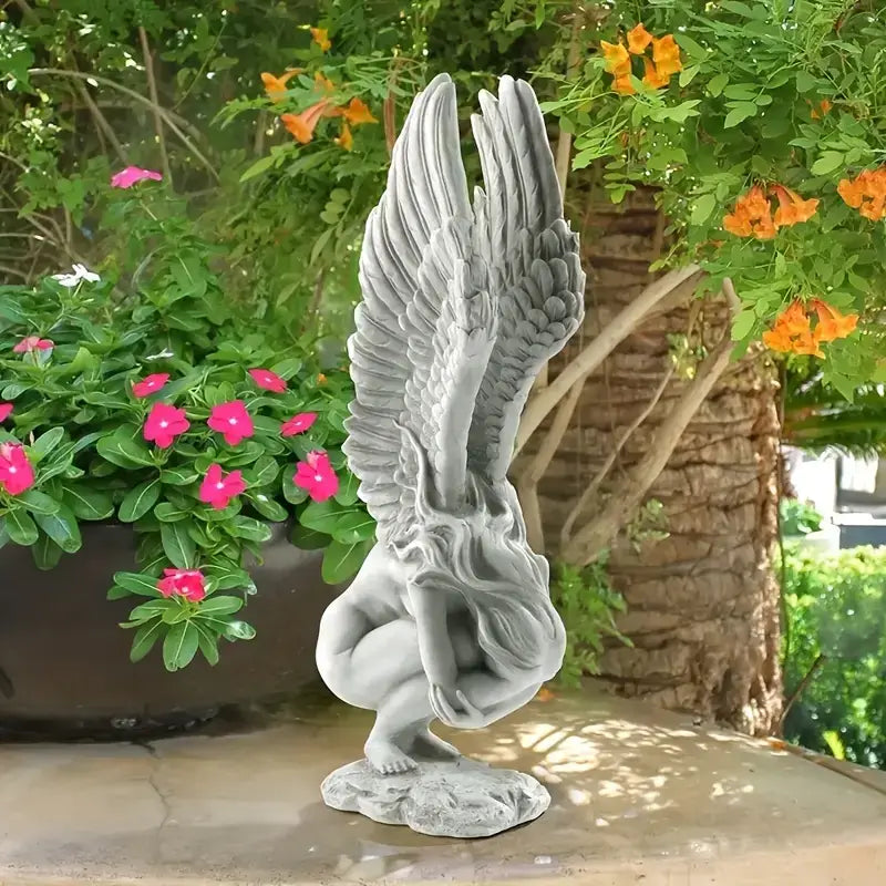 Redemption Fairy Statue with Angel Wings Miniature - 5.9'': Small (5.9'')