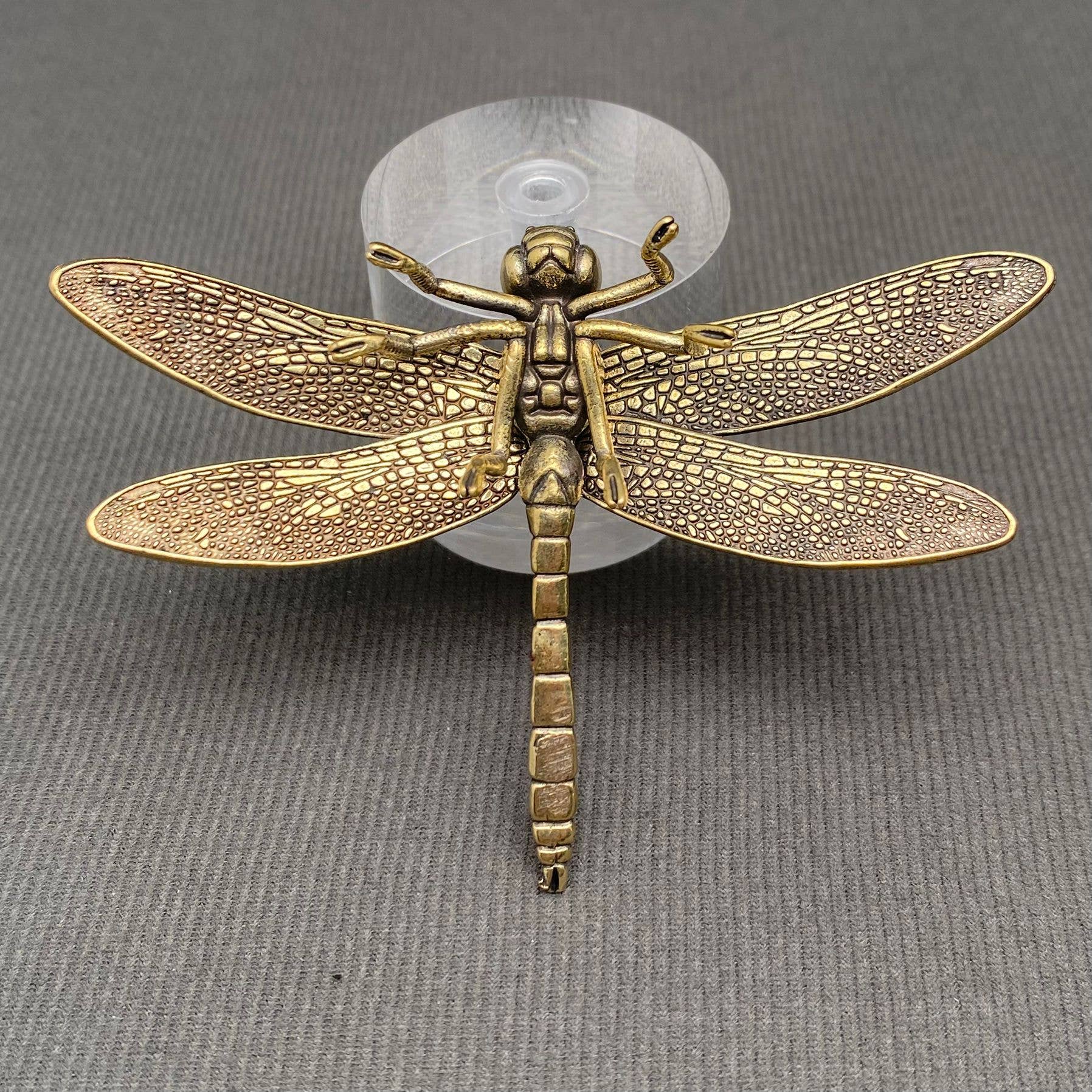 Solid Brass Dragonfly Figurine
