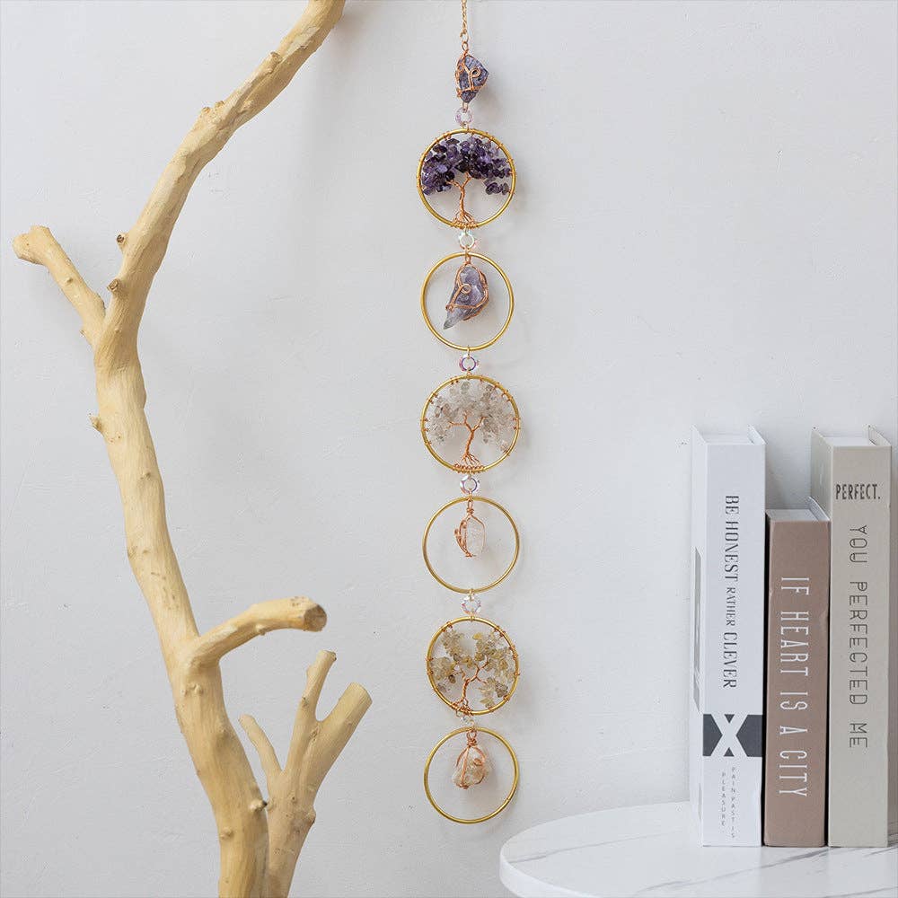 Crystal Tree Life Hanging Suncatcher