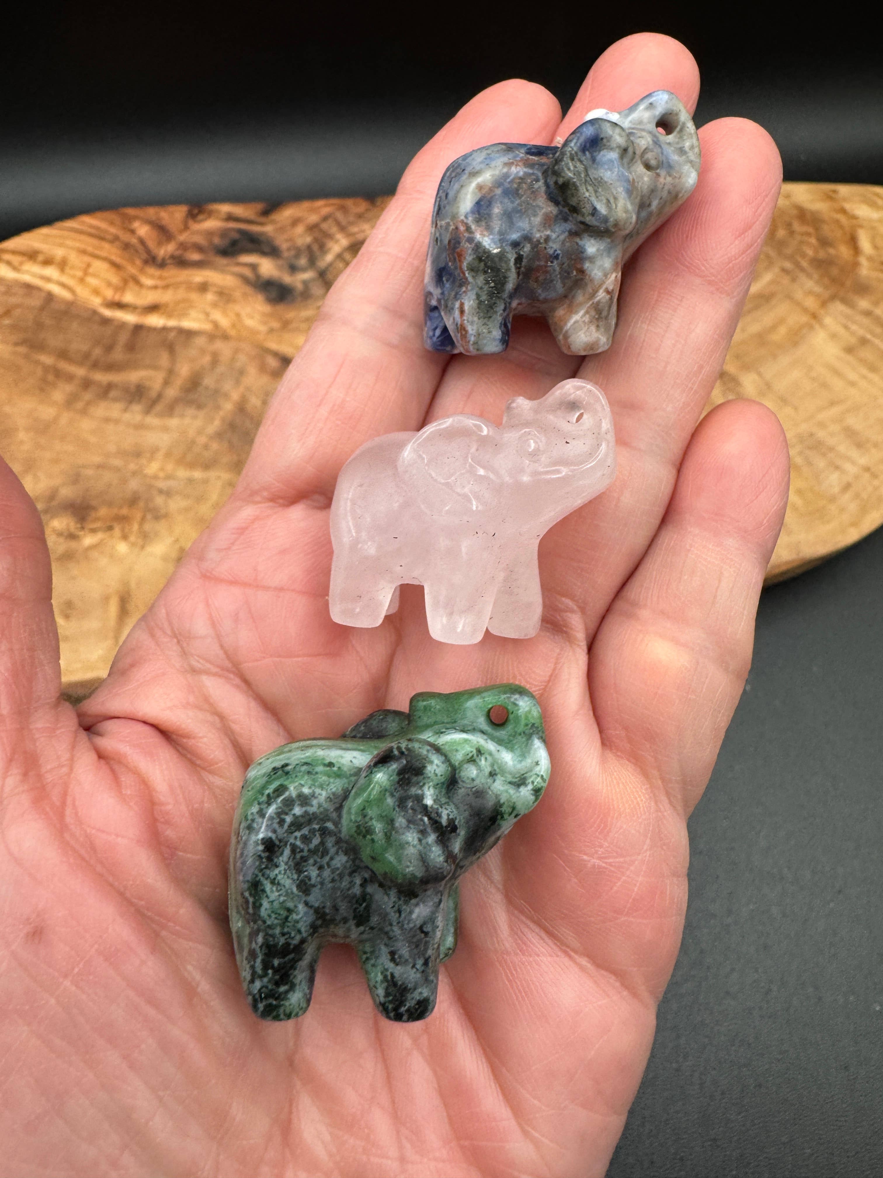 Gemstone Elephant | Choose Your Crystal
