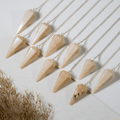 Moonstone Pendulum | Faceted Gemstone Dowsing Pendulum