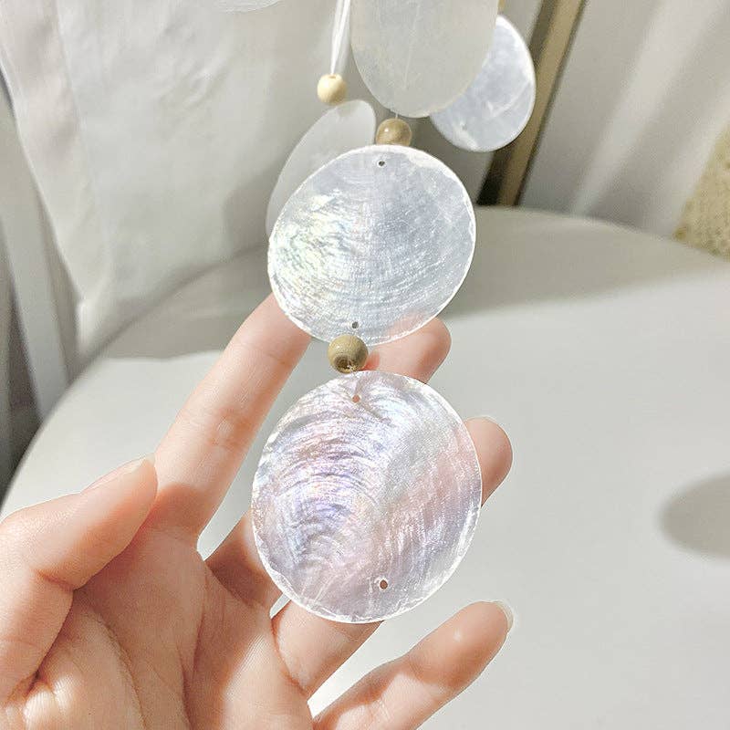 Moon Shell Suncatcher Hangings