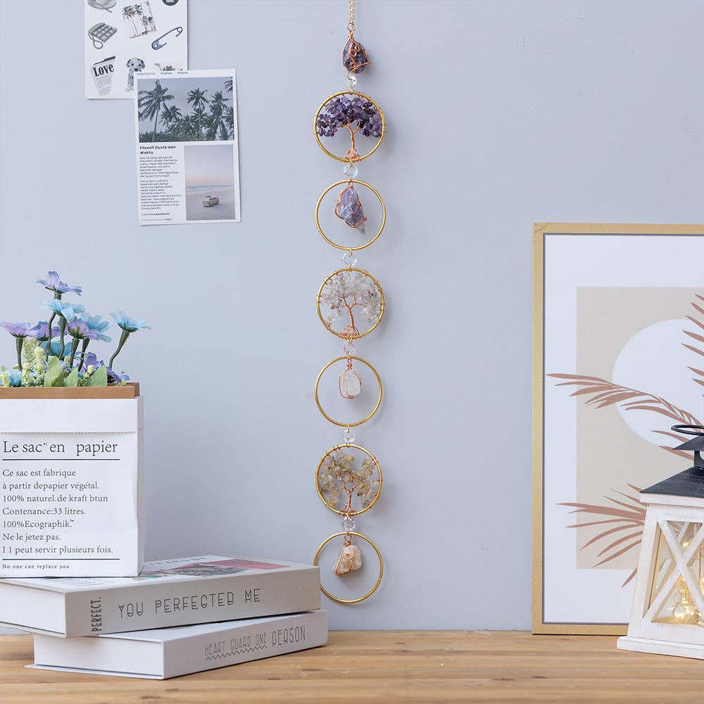 Crystal Tree Life Hanging Suncatcher