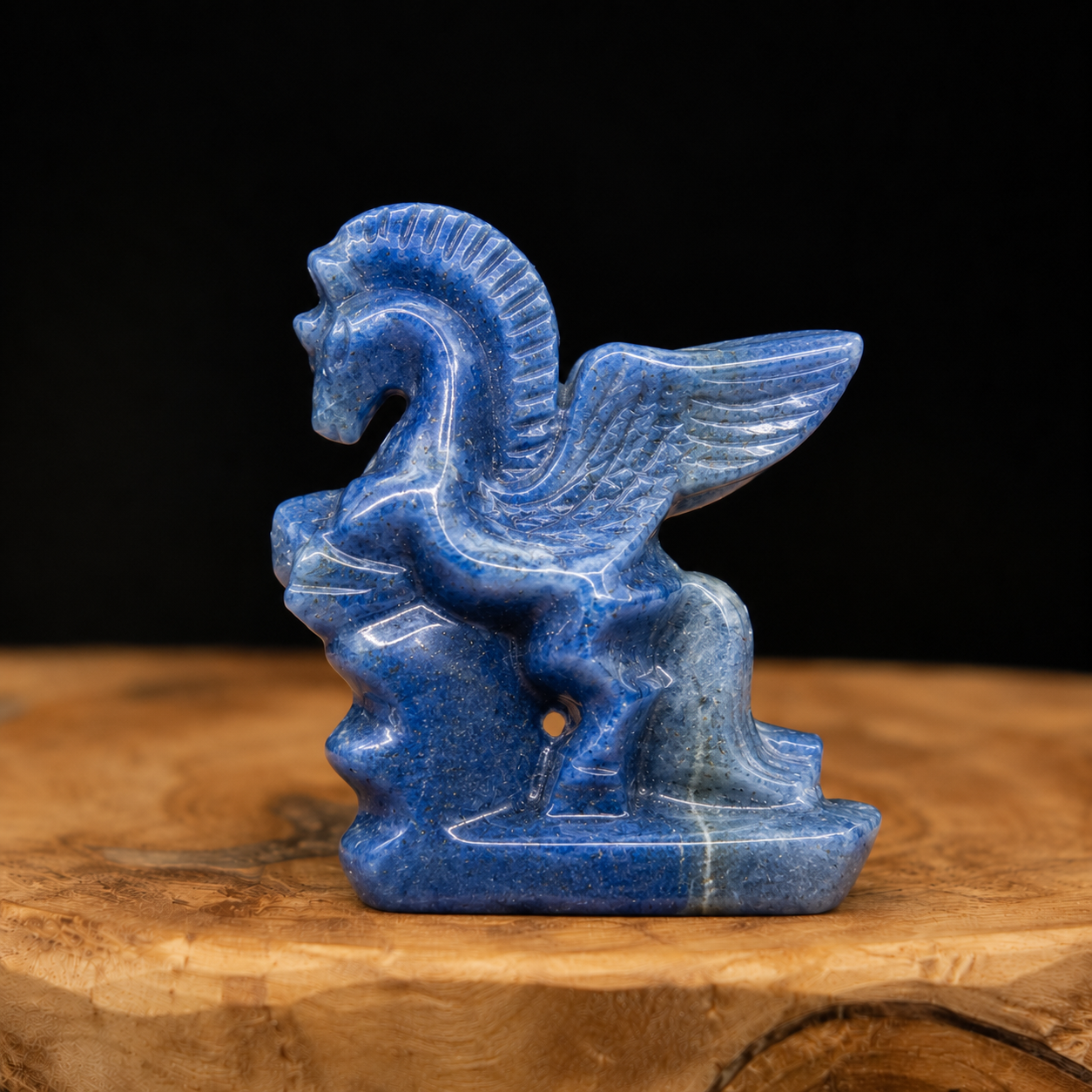 Gemstone Pegasus Carving | Choose Your Crystal | Approx. 2.4"