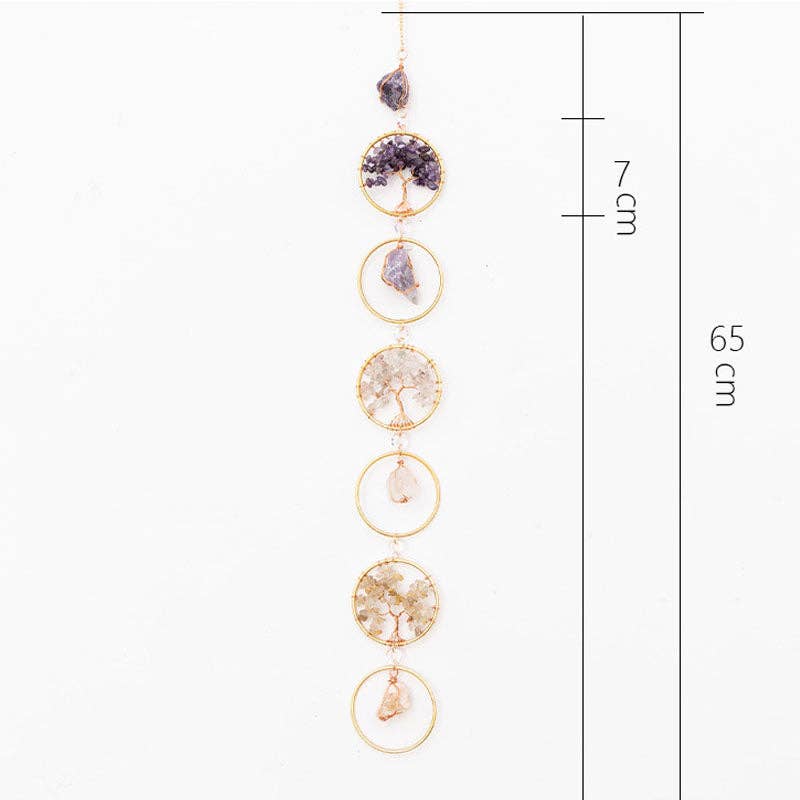 Crystal Tree Life Hanging Suncatcher