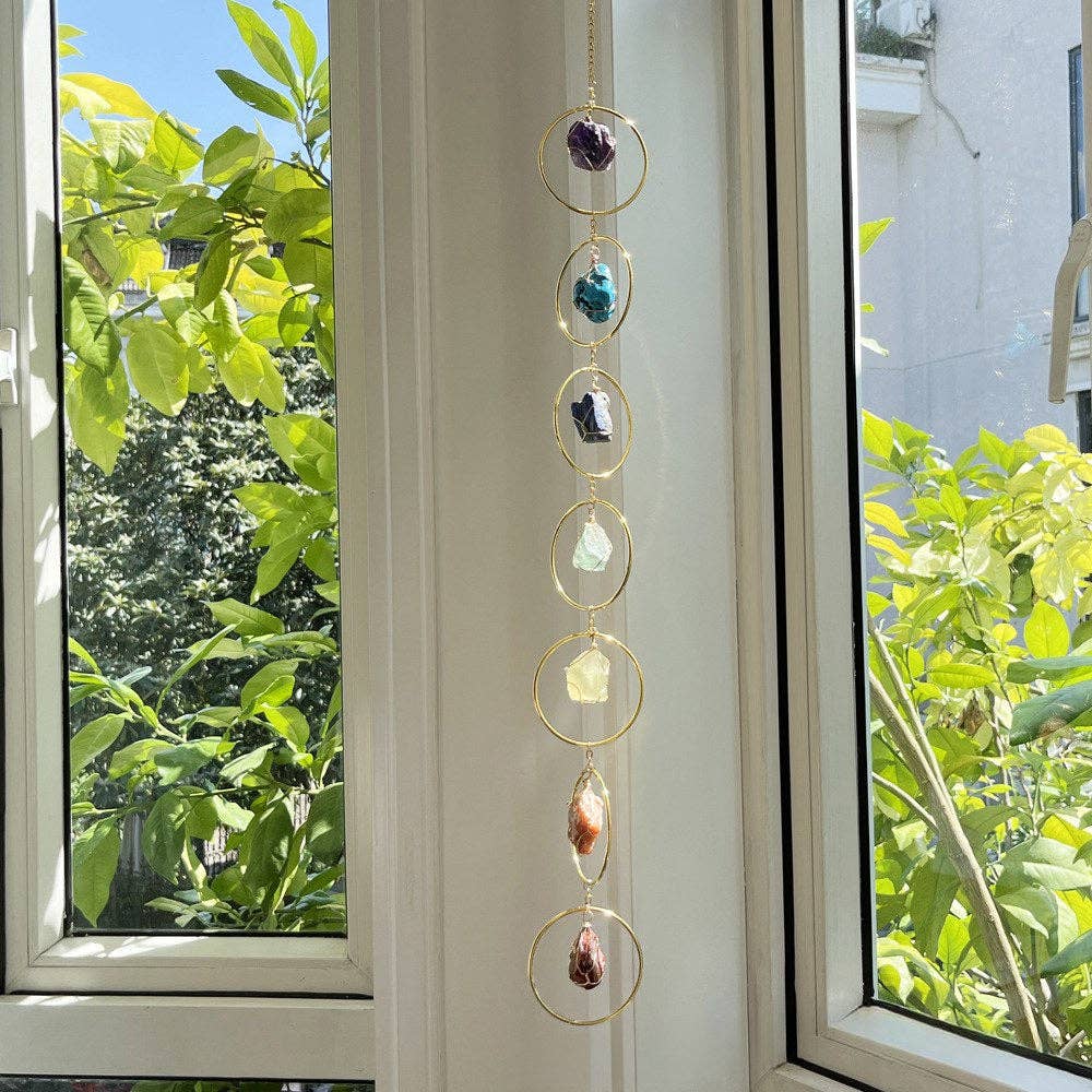 Colorful Stone Chain Splicing Home Hangings