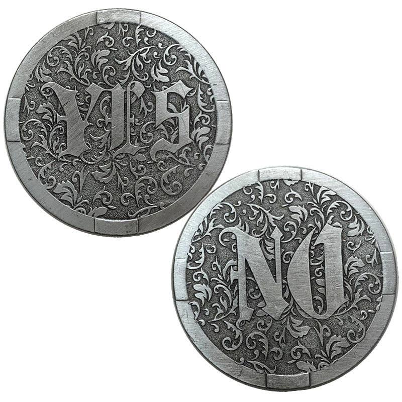 YES/NO Decision Lucky Coin: