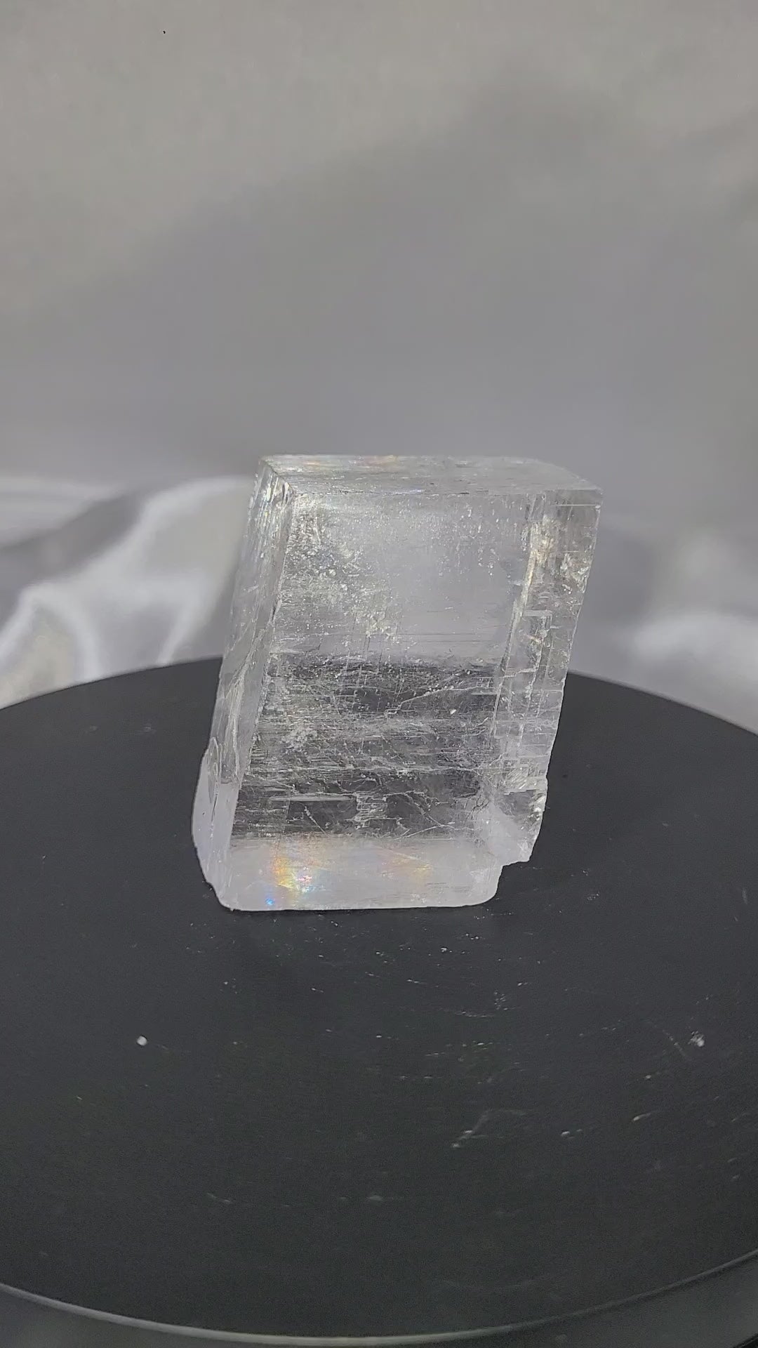Optical Calcite (Iceland Spar) Cleavage Specimen – 54mm