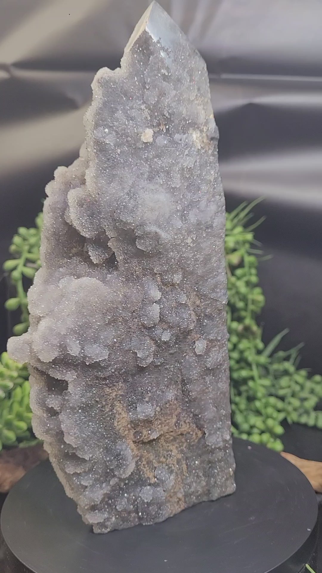 Druzy Calcite Point • Crystal Cathedral Formation