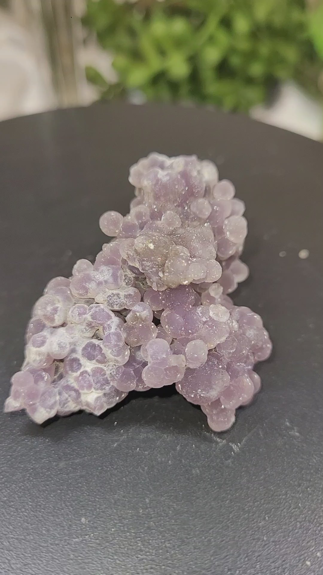 Natural Purple Grape Agate Specimen | Botryoidal Chalcedony Cluster | 47.6mm | 26g