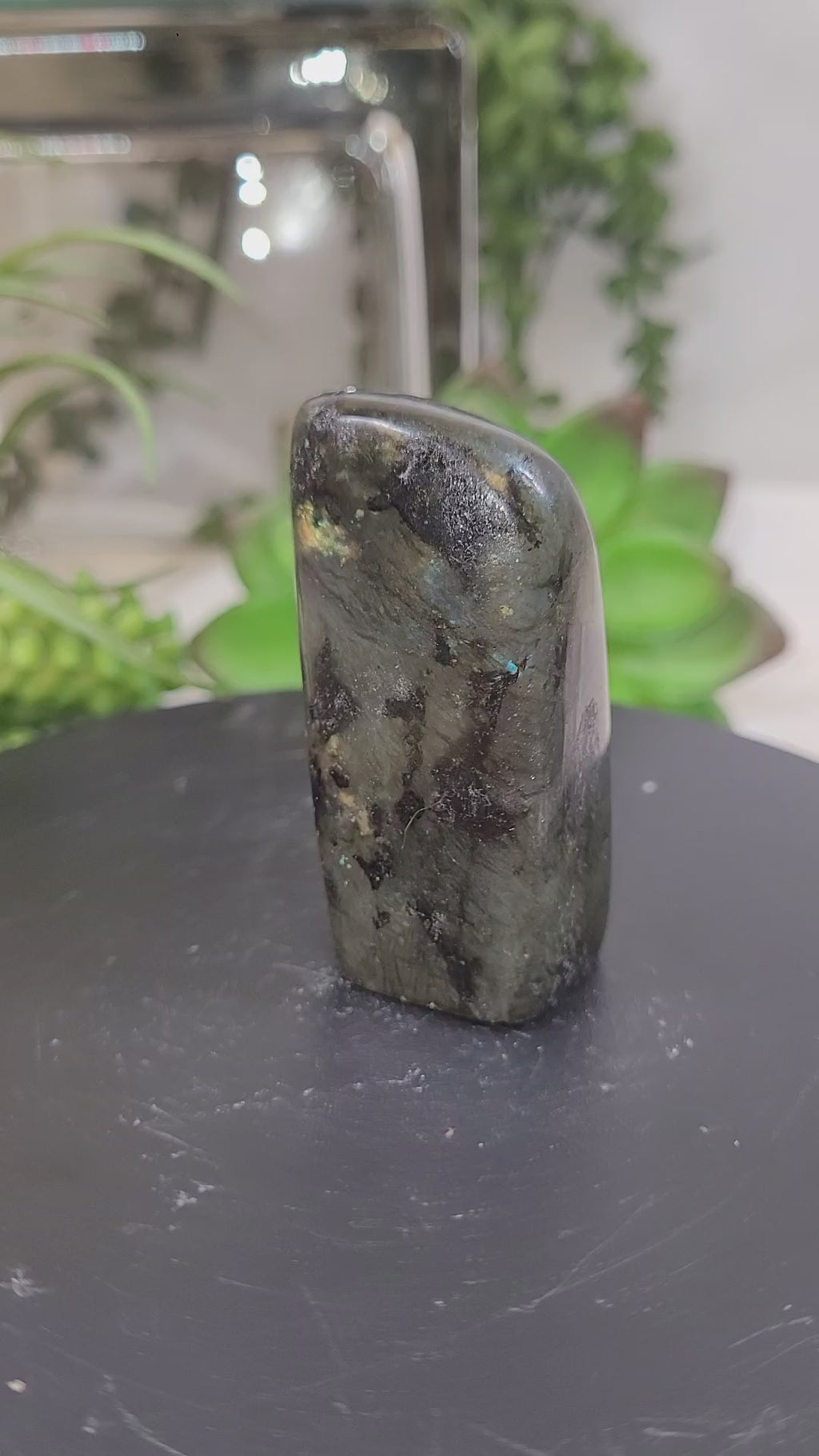 Polished Labradorite Standing Stone | 54.3mm | 75g | One of a Kind