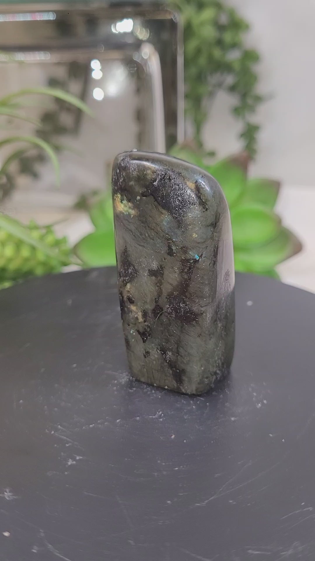 Polished Labradorite Standing Stone | 54.3mm | 75g | One of a Kind