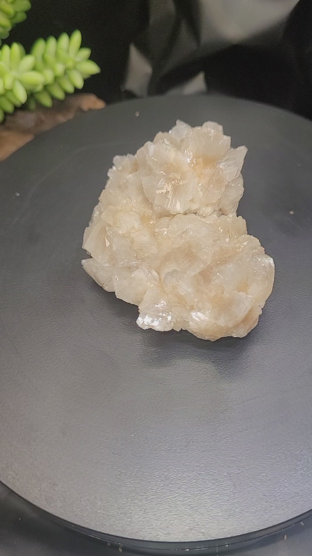 Peach Stilbite Crystal Cluster