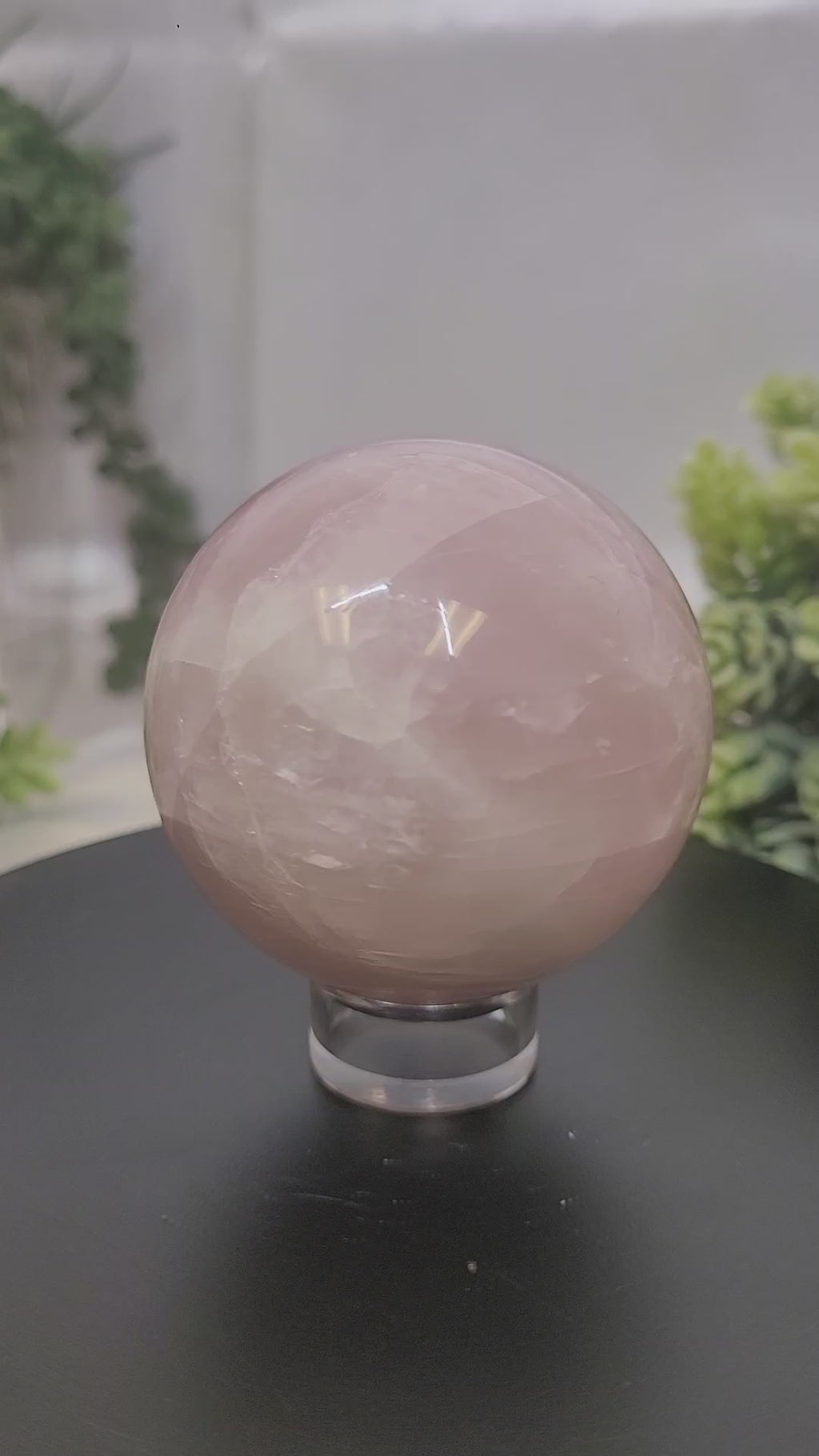 Rose Quartz Sphere • 57.3mm
