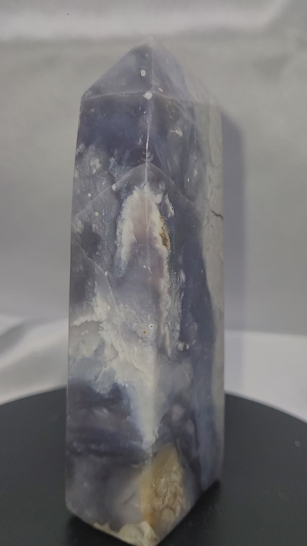 Purple Chalcedony Tower