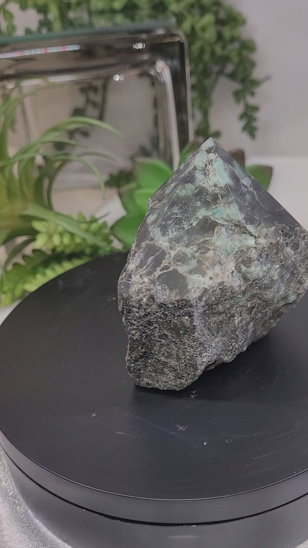 Emerald in Matrix Polished Point | Natural Emerald Specimen | 364g